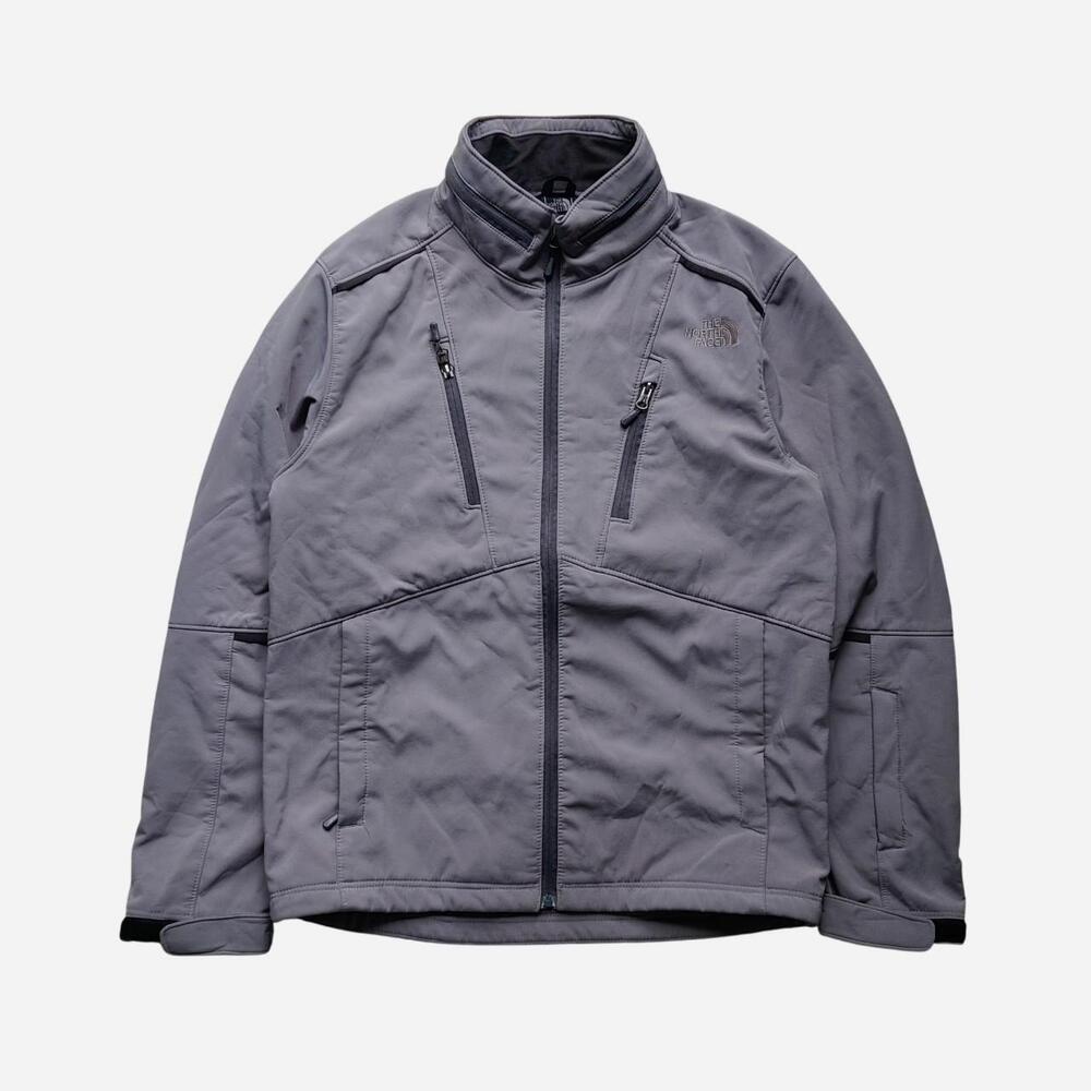 The North Face grey softshell jacket